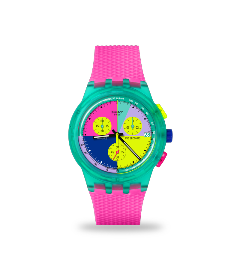 Orologio Swatch della collezione Neon